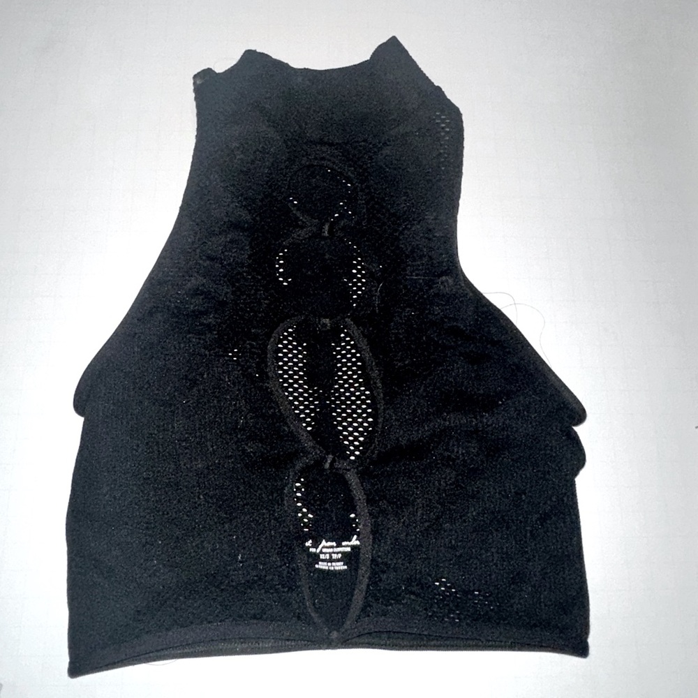 Urban Outfitters Cut-out lace high-neck tank